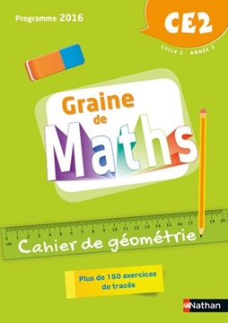 Image de Graine de Maths - Géométrie - 2018 - Cahier CE2