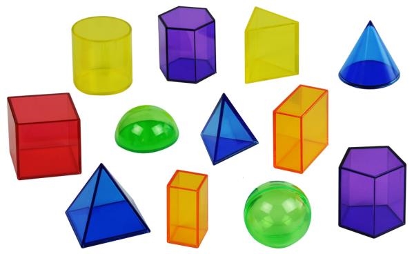 Image sur Grandes formes géométriques translucides