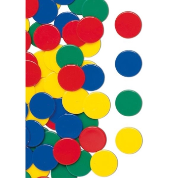 Image de Maxi-jetons plastique 4 couleurs