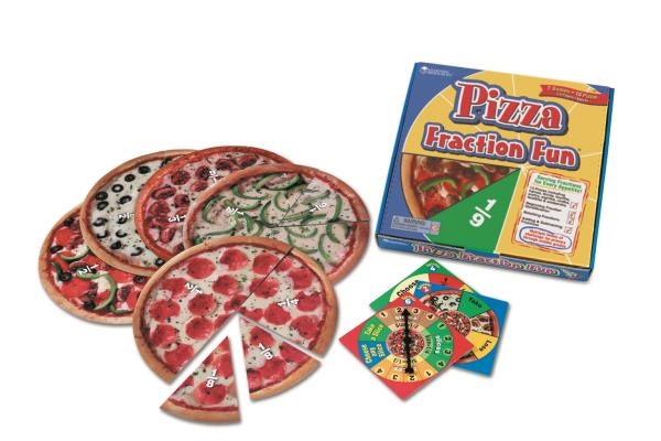 Image sur Jeu de fractions "pizza"