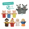 Image sur Marionnettes, le petit chaperon rouge et les 3 petits cochons