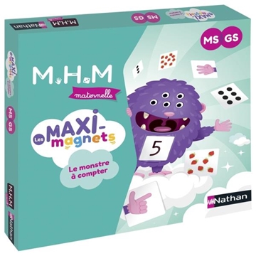 Image de Maxi-magnets - Le monstre à compter MS/GS
