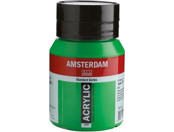 Image sur Peinture acrylique Amsterdam 500 ml Vert clair
