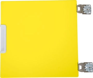Image de Petite porte montée sur le séparateur jaune avec amortisseurs