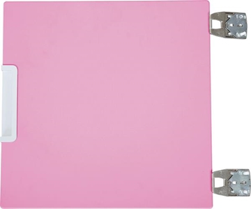 Image de Petite porte rose clair avec amortisseurs