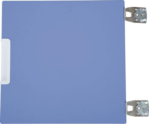 Image sur Petite porte bleue avec amortisseurs