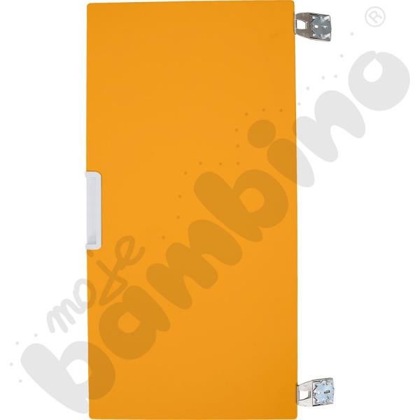 Image sur Porte moyenne orange avec amortisseurs