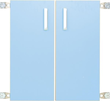 Image de Portes pour armoires M, la paire bleu clair