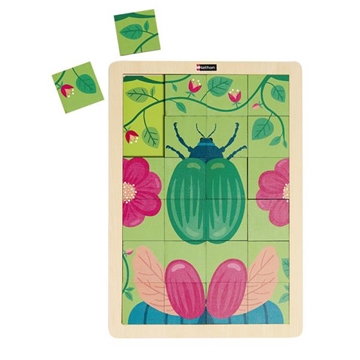 Image de Puzzle bois - Le scarabée et le doryphore (24 P)