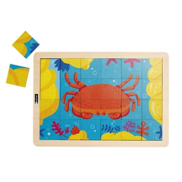 Image de Puzzle magique - Le crabe et le coquillage (24 P)