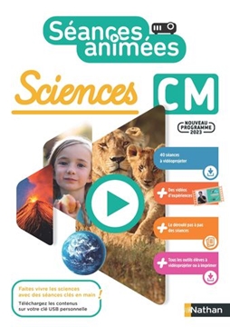 Image de Séances animées - Sciences CM - Guide + 40 séances à vidéoprojeter