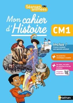 Image de Séances animées - Mon cahier d'histoire CM1