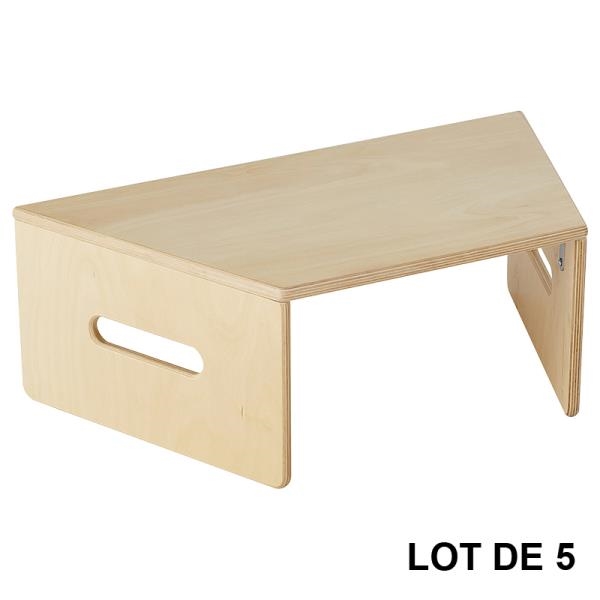 Image sur Table-assise flexible - Lot de 5