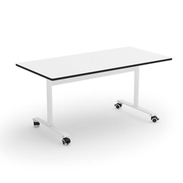 Image de Table pliante MINIFLOOP sur roulettes H 52 cm