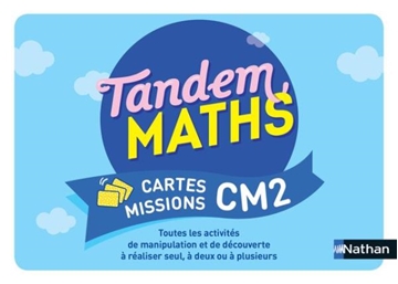 Image de Tandem Maths CM2 - Cartes missions CM2