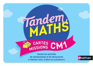 Image de Tandem Maths CM1 - Cartes missions