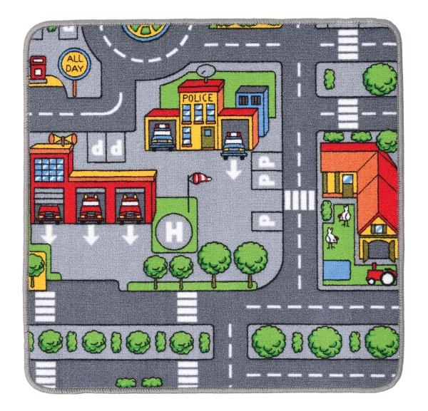 Image sur Tapis de jeu  carré "la ville"