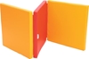 Image sur 1 tapis pliable en 3 - Rouge-Orange