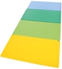Image sur 1 tapis pliable en 4 - Jaune-Vert-Bleu