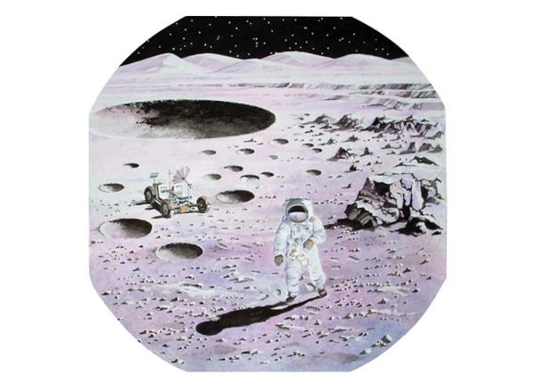 Image sur Tapis de Jeu - Tuff Tray : Lune