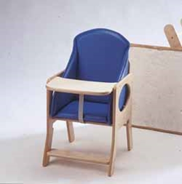 Image de Coussin de chaise en mundial - bleu