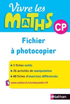 Image de Vivre les Maths CP - Fichier à photocopier