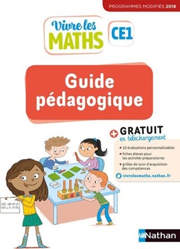 Image de Vivre les maths - Guide pédagogique CE1 2019