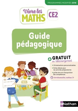 Image de Vivre les Maths Guide pédagogique CE2 2019 - Programmes modifiées 2018