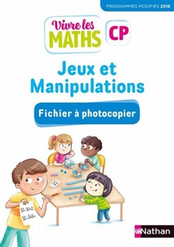 Image de Vivre les maths - Fichier à photocopier - Jeux et manipulations CP 2019