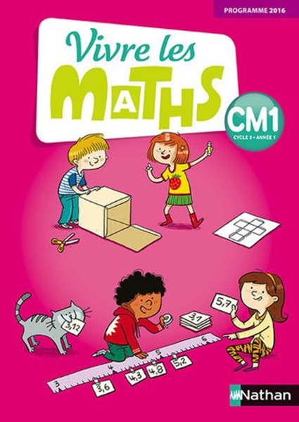 Image sur Vivre les maths - Fichier élève - CM1 - 2017