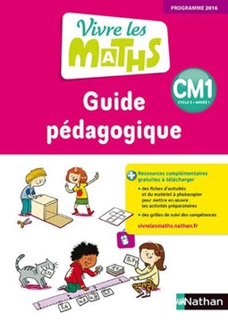 Image de Vivre les maths Guide pédagogique CM1 2017