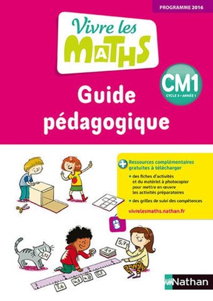 Image sur Vivre les maths Guide pédagogique CM1 2017