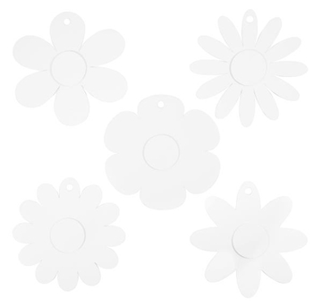 Image de Formes en carton fleurs