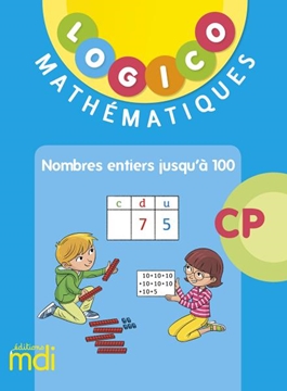 Image de Logico Mathématiques 3 - Nombres jusqu'à 100 - 1e année