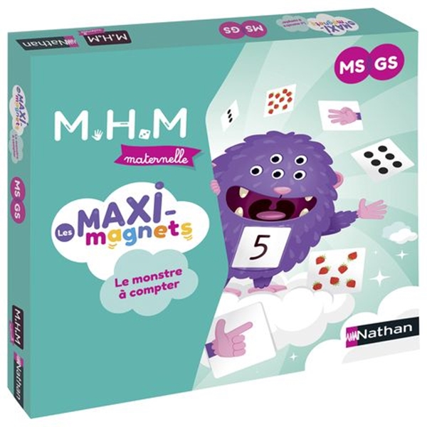 Image sur MHM - Maxi-magnets - Le monstre à compter - PCF