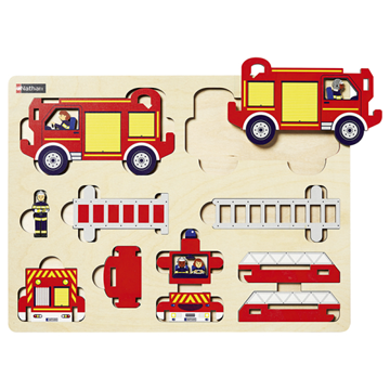 Image de Le camion de pompiers