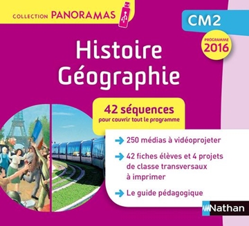 Image de Panoramas - Histoire Géographie - Clé USB CM2 2019