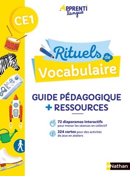 Image de Rituels de vocabulaire - Guide pédagogique + Ressources CE1