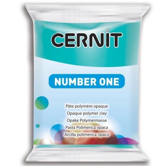 Image de Pâte Cernit turquoise