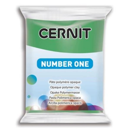 Image de Pâte Cernit vert foncé