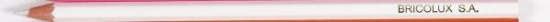 Image de Crayons couleur blanc, pochette de 12
