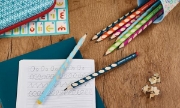 Image de Crayons noirs Stabilo Easygraph S, 6 gauchers