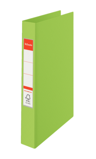 Image de Classeur plastique A4 à 2 anneaux vert