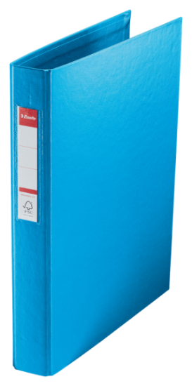 Image de Classeur plastique A4 à 2 anneaux bleu