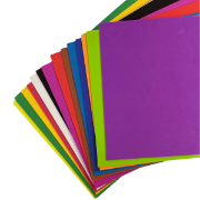 Image de Feuilles mousse 21 x 30 cm, couleurs assorties, lot de 14