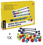 Image de Atelier Mini-rythmes et maxi-perles - 6 enfants
