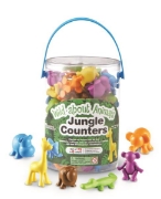 Image de Animaux de la jungle, set de 72 pièces