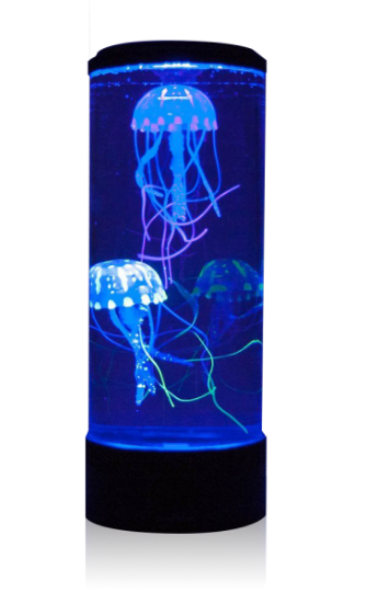 Image de Aquarium rond avec méduse