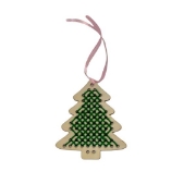 Image de Sapins avec point de croix, les 6