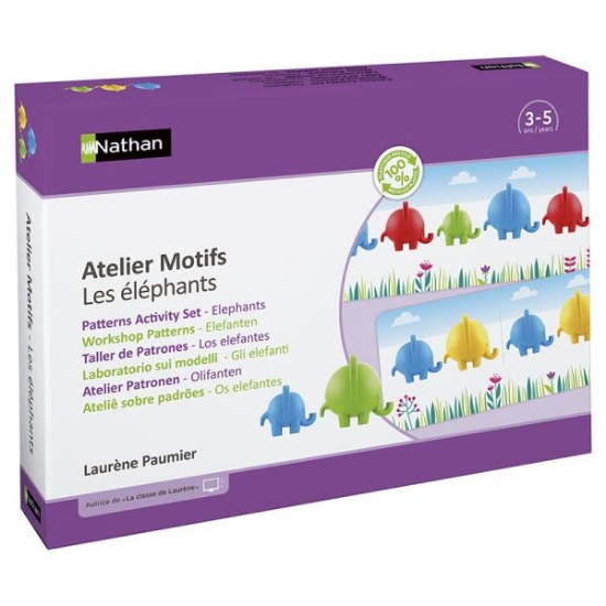 Image de Atelier Motifs - Les éléphants pour 2 enfants